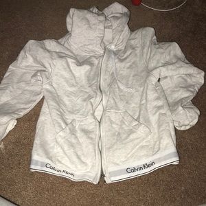 Calvin Klein zip up hoodie
